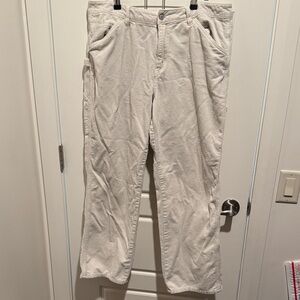 Dickies Women's Cream Cordory Pants